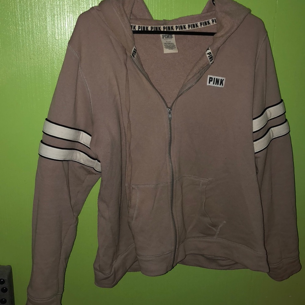 Pink brown sweater🖤 - Picture 2 of 4